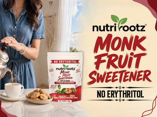 Buy Monk Fruit Sweetener Without Erythritol in India