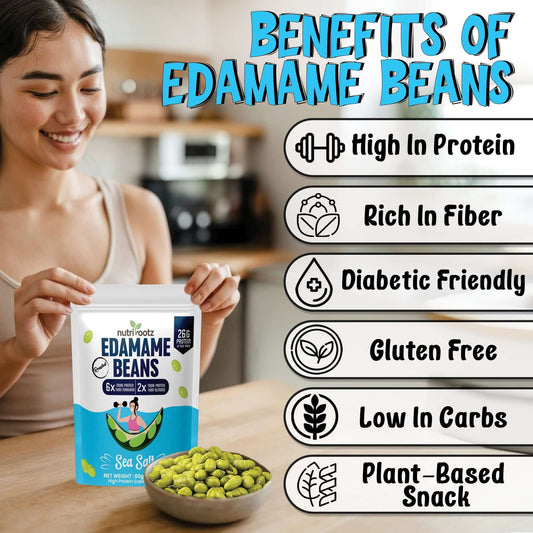 Edamame Protein Per 60g: Nutrition, Benefits & Why It’s the Perfect High-Protein Snack