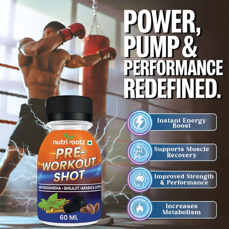 Best Pre Workout Shot for Beginners in India | Easy & Ready-to-Drink