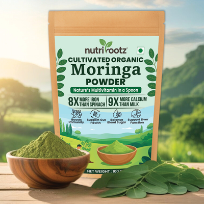 Moringa Powder : Superfood for Skin, Hair & Wellness