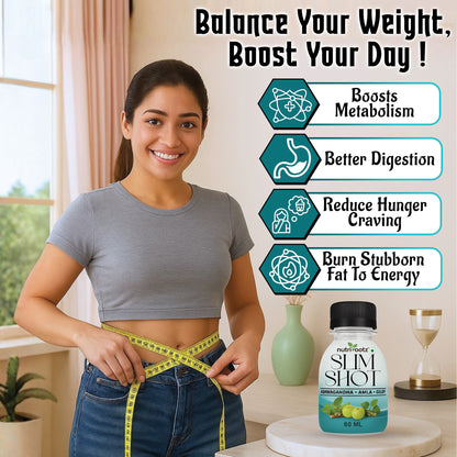 Slim Shot 60ML (Pack of 10)