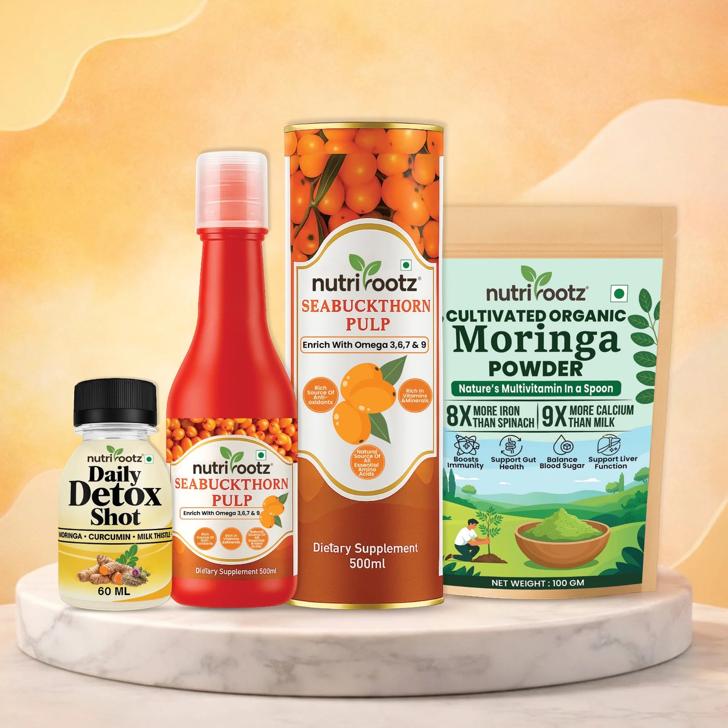 Daily metabolism & wellness support routine | Nutrirootz