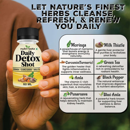 Nutrirootz Daily Detox Shot Ingredients