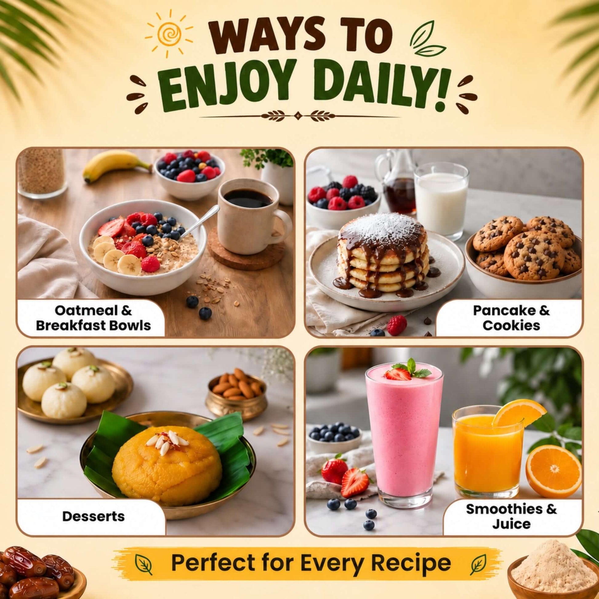 Nutrirootz Date Powder usages