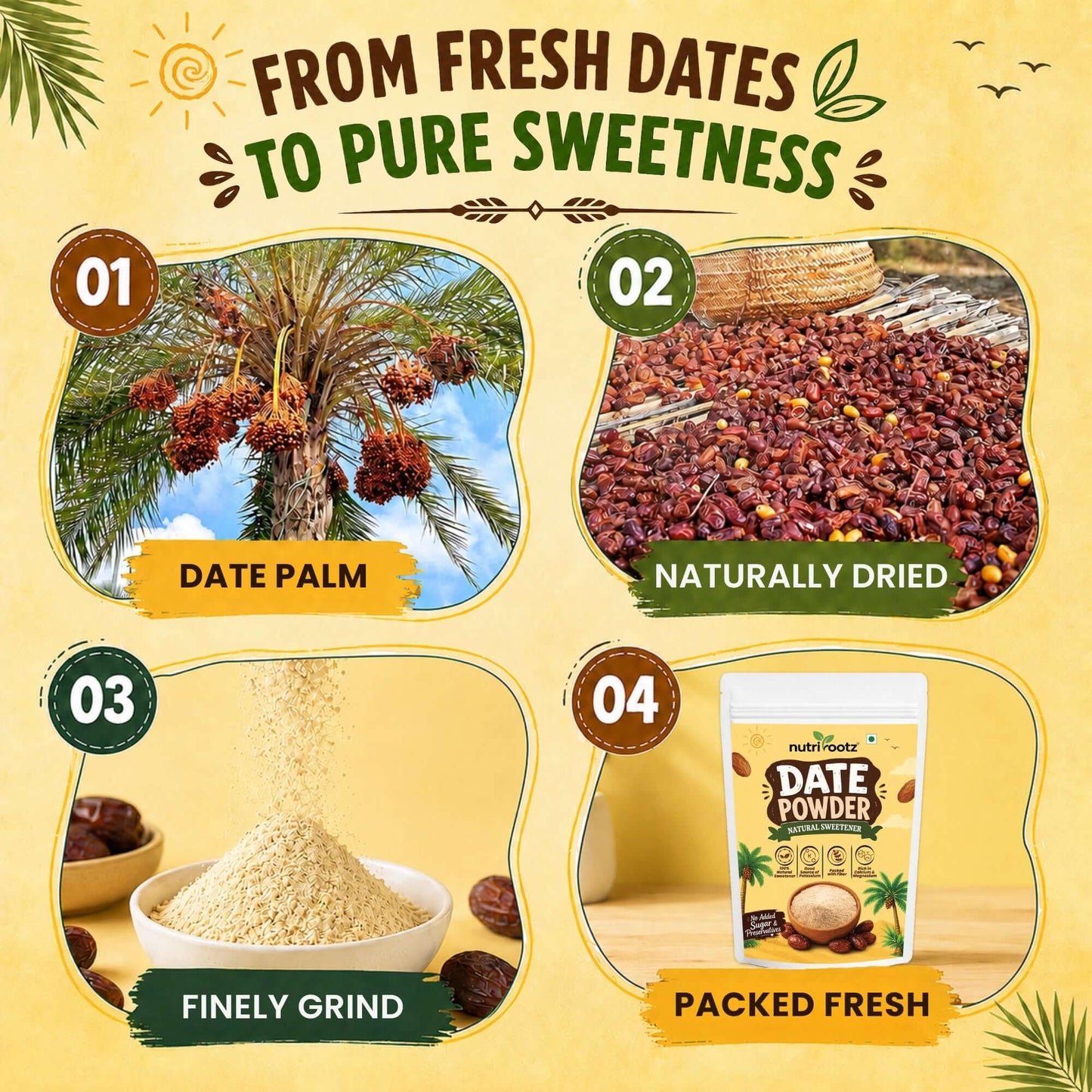 Nutrirootz Date Powder