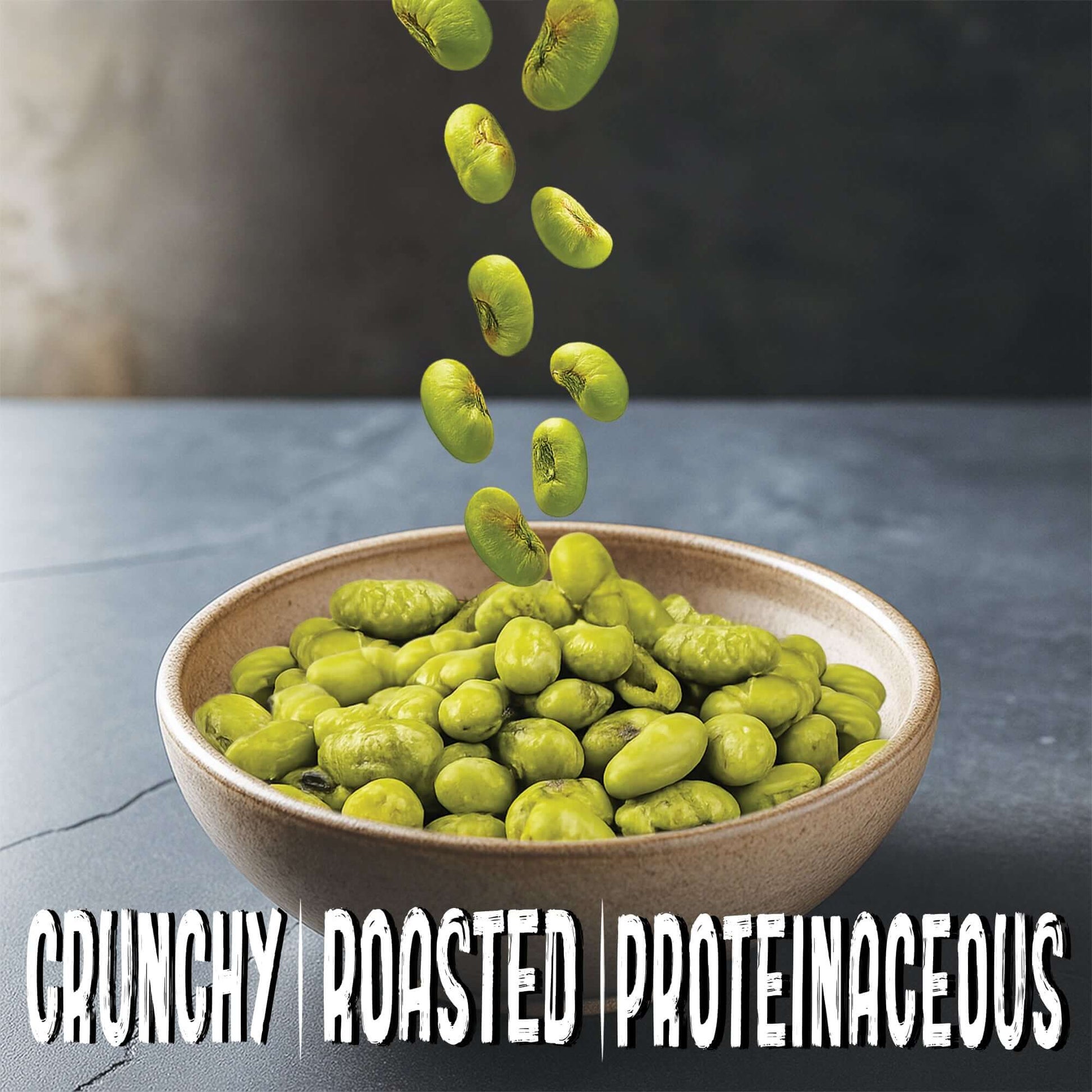 roasted edamame beans