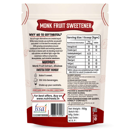 Nutrirootz Monk Fruit