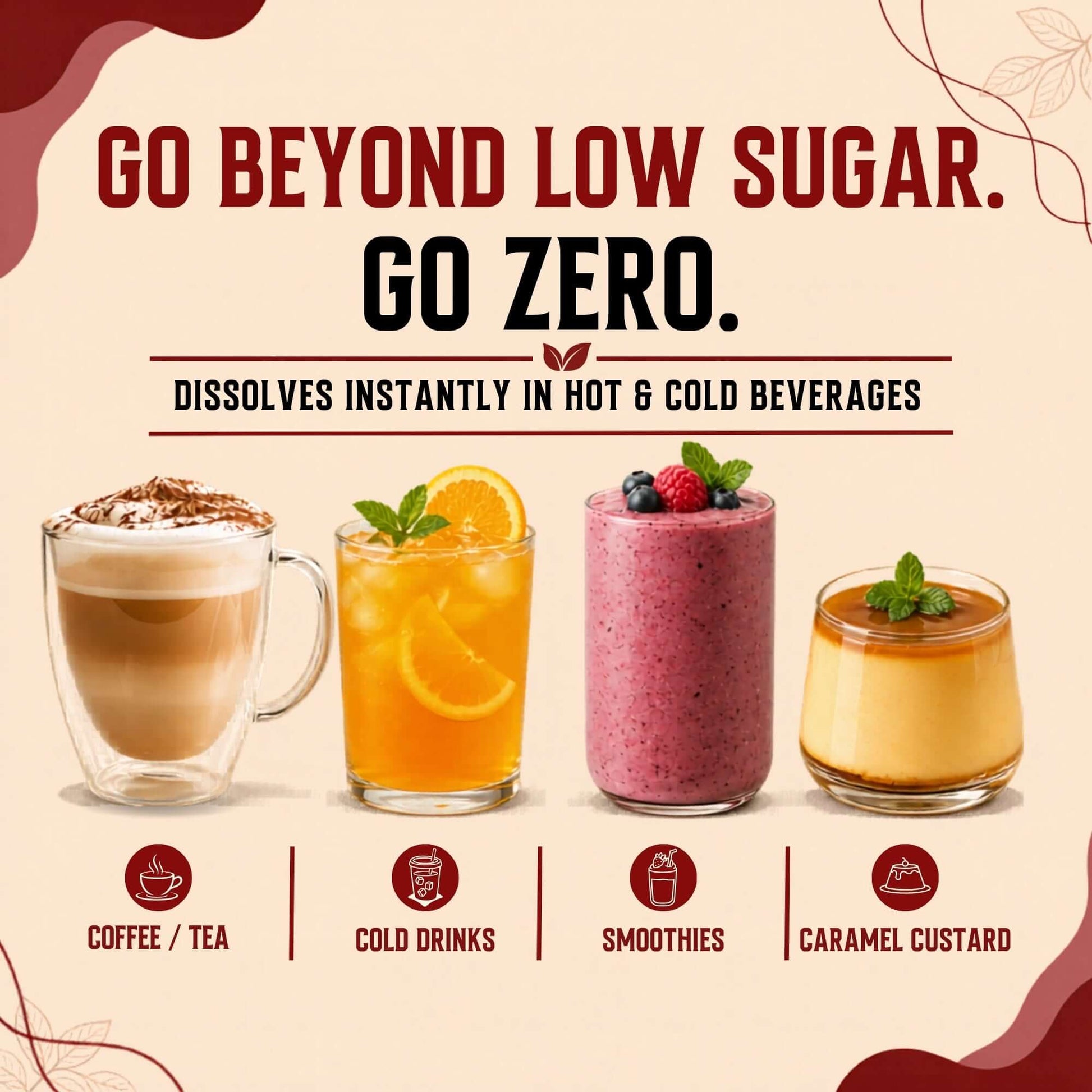 Monk Fruit Sweetener usage