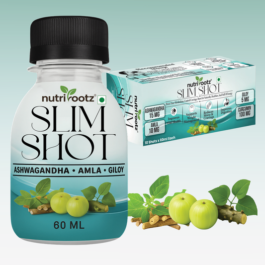 nutrirootz slim shot ayurvedic weight management india