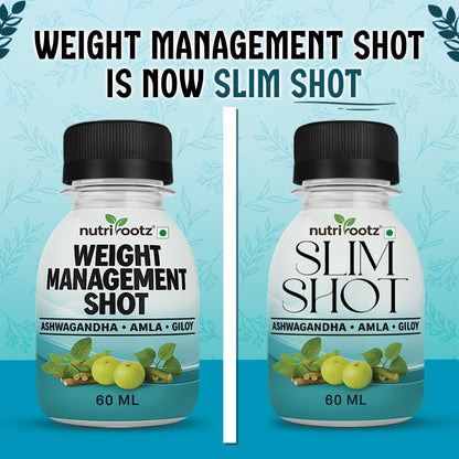 Slim Shot 60ML (Pack of 10)