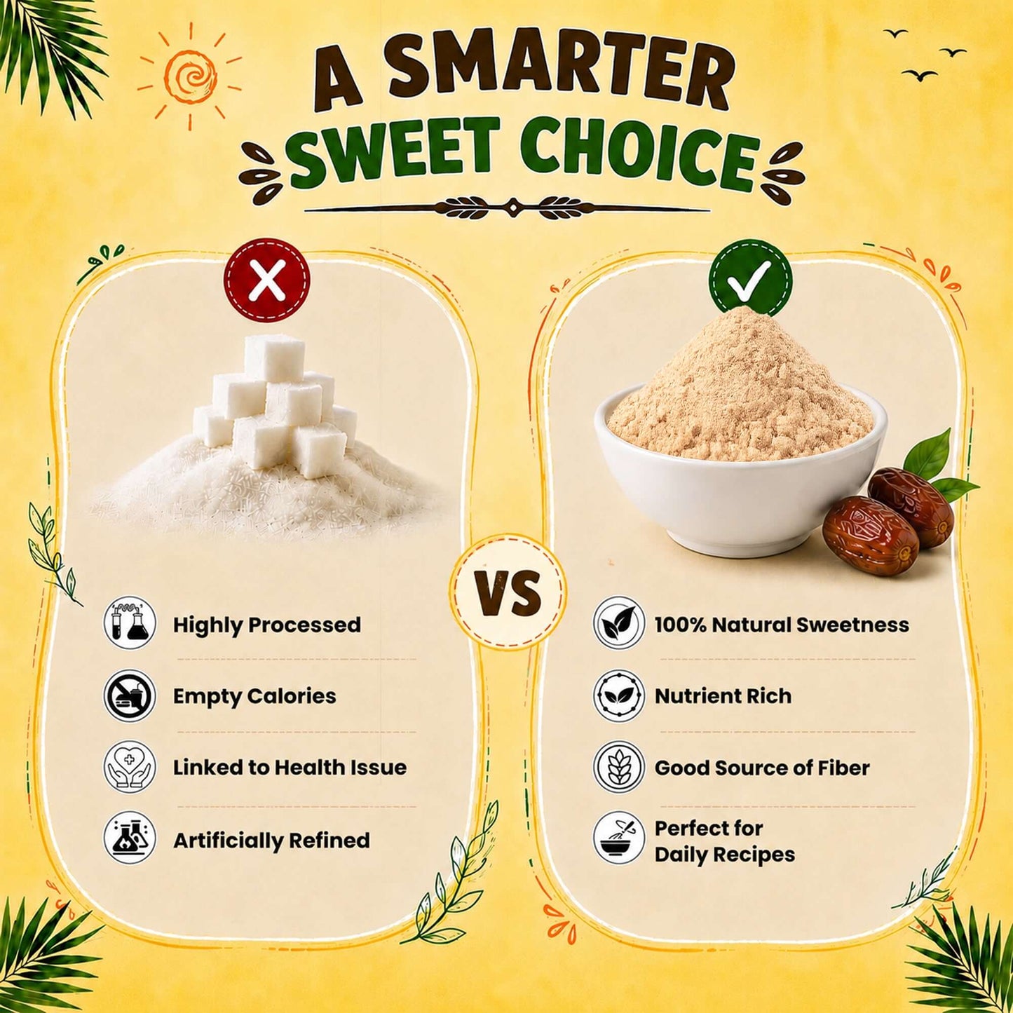 Nutrirootz Date Powder comparison