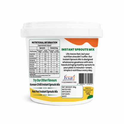 Instant Sprouts Mix Magic Masala | Ready to Eat Healthy Snack | Nutrirootz